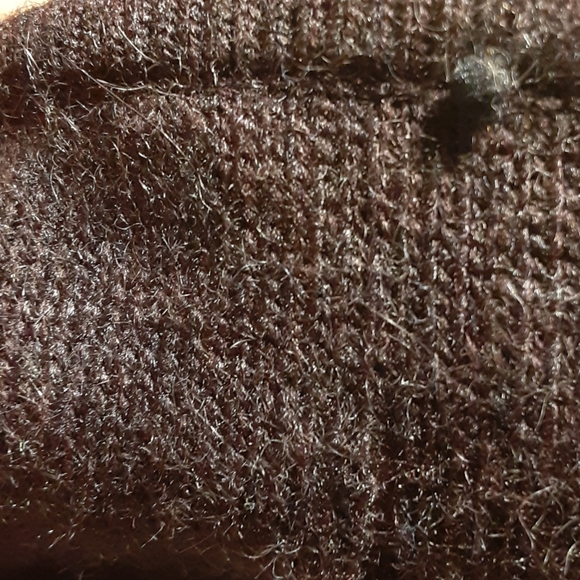 Teal Brown Sweater Top Gradient Rhinestone Zip Regency Core  BELLIDINI Size 1x - Picture 9 of 9